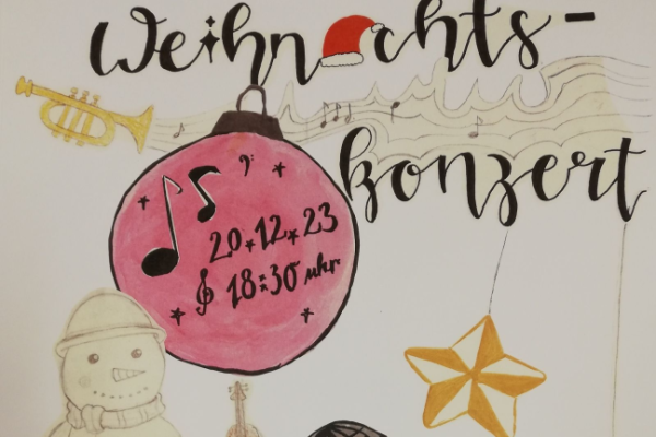 Weihnachtskonzert 20.12.23 um 18.00 Uhr